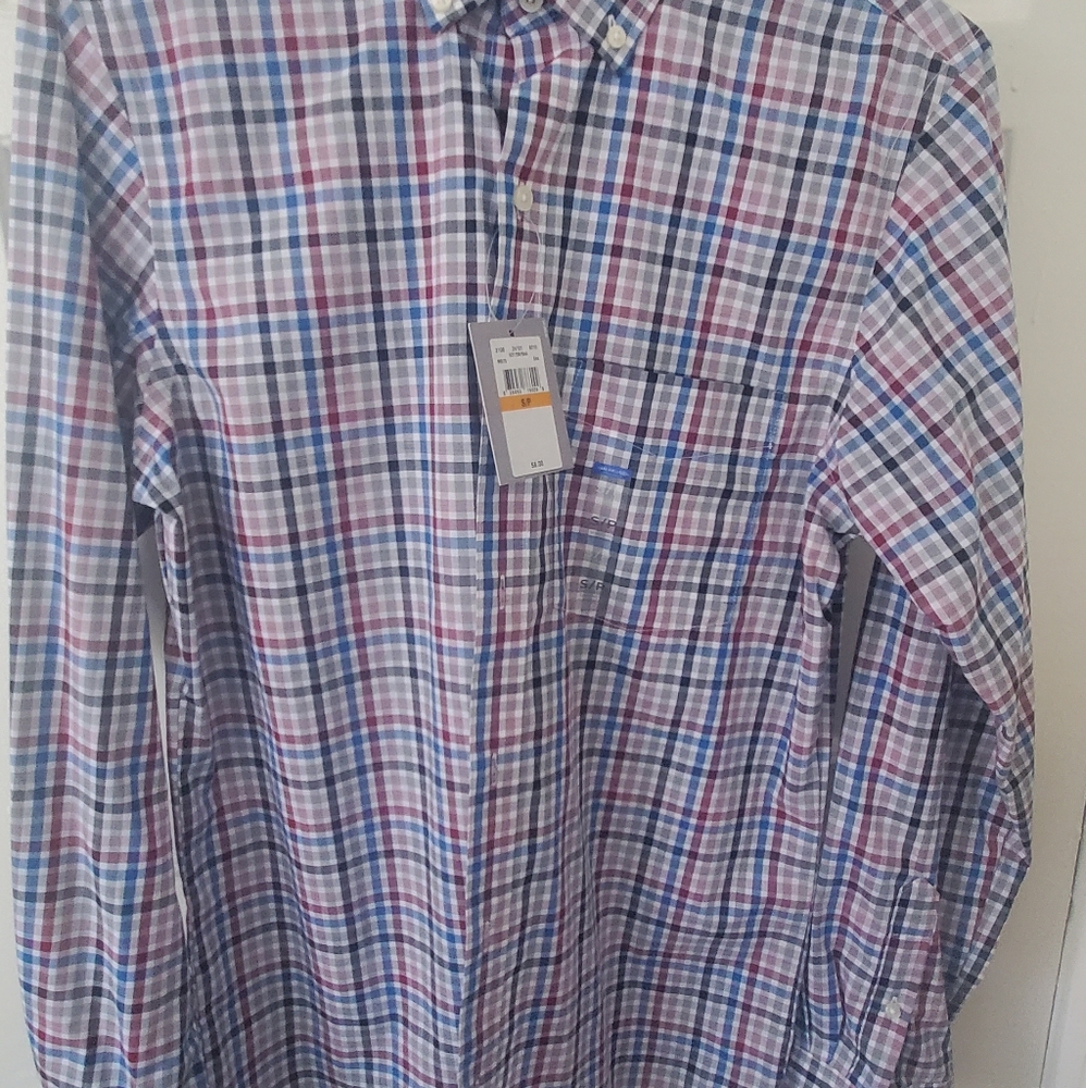 Van Heusen, Size 14-14 1/2, Slim Fit
